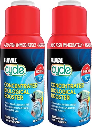 Fluval Potenciador biológico para acuarios, 4 onzas (paquete de 2)