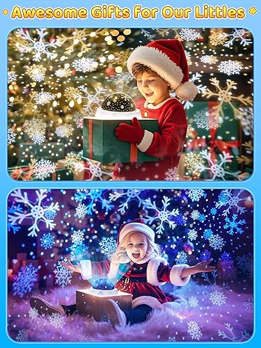 Miniatura 6 de Proyector de luz nocturna para habitación de niños+12 ruidos blancos, 144 iluminaciones+3 películas+luz nocturna giratoria de 360 para niños,