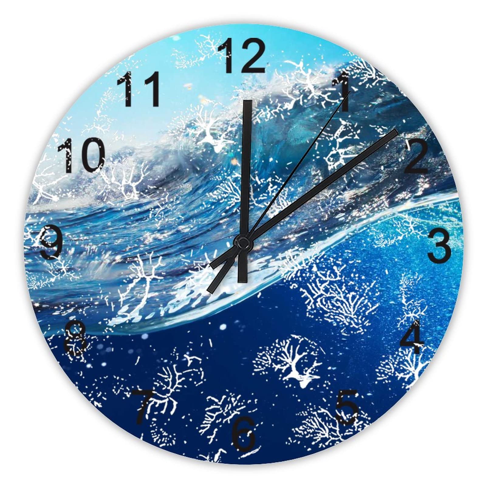 Horloge murale silencieuse pour retrouver le calme à la maison