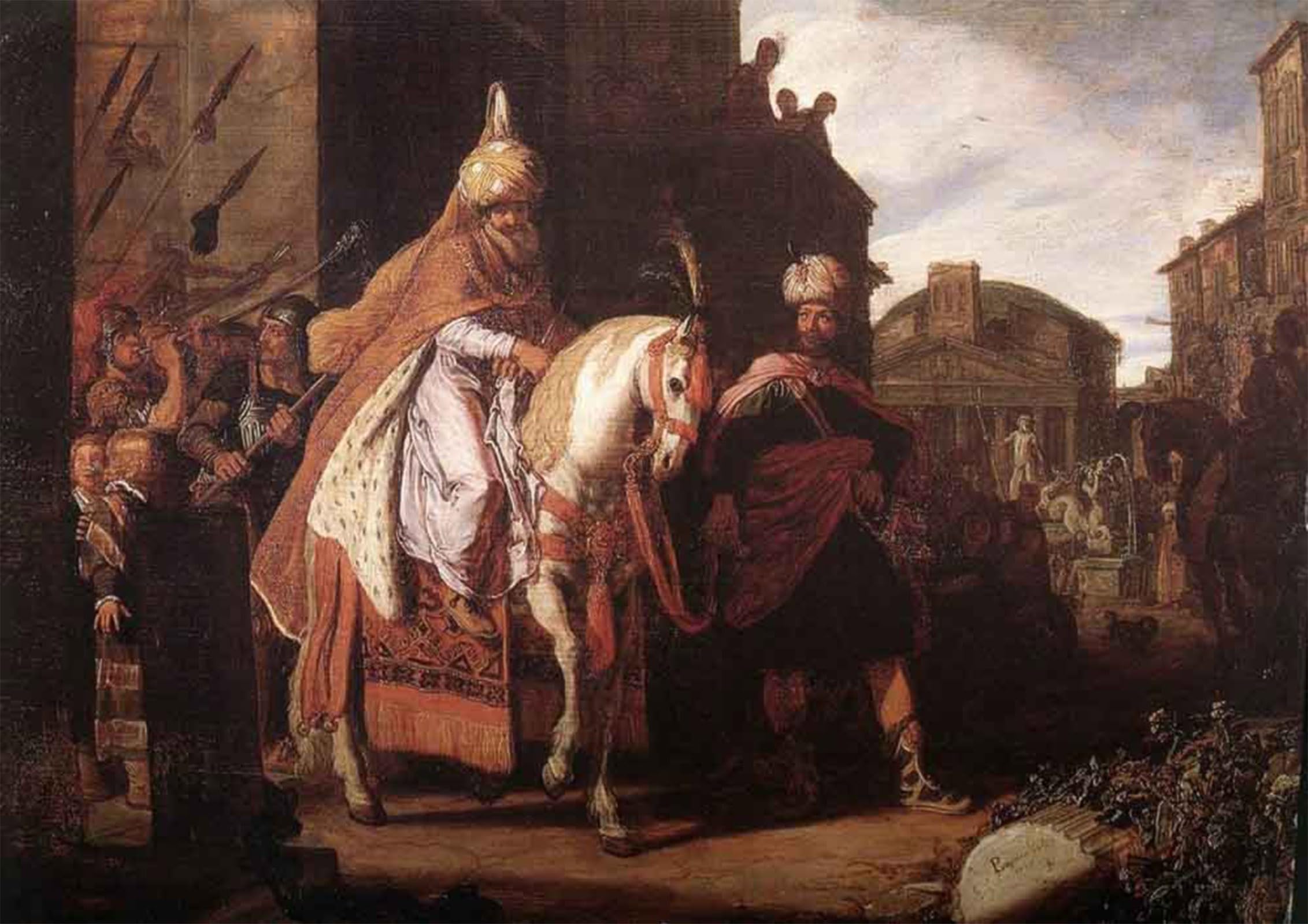 SERENDIPITP Aesthetic Poster Photo Wall Print Retro Picture The Mordecai Pieter Lastman Modern Wall Artwork for Home Decor 60x90cm