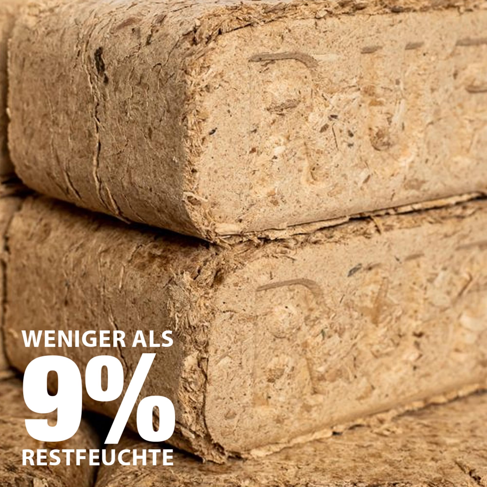 30kg RUF Hartholz Briketts Buche & Eiche Holz - Nachhaltige Holzbriketts ohne Bindemittel, ohne chemische Zusätze, CO2-neutral, hohe Wärmeleistung, für Kamin, Kachelofen, Ofen, Grill und Feuerschalen