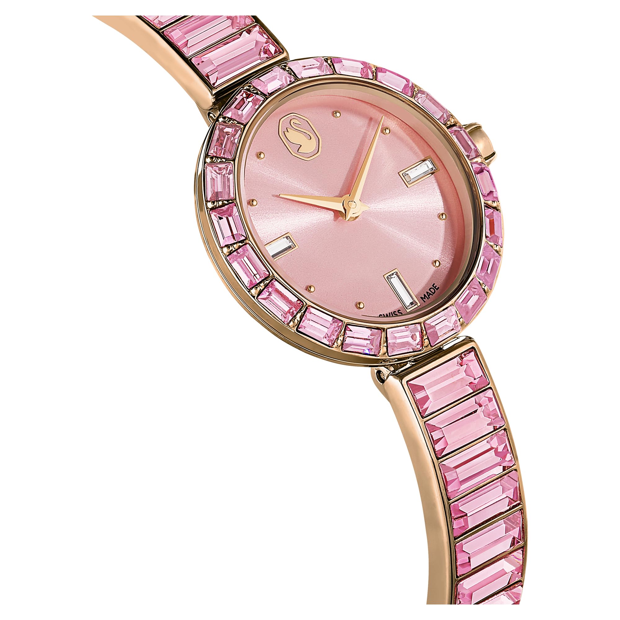 Swarovski Matrix Armreif 5679890 Damenuhr aus Edelstahl