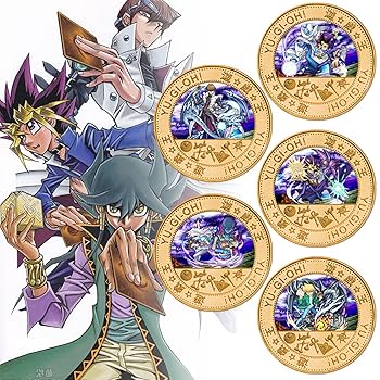 Amazon.co.jp: 遊戯王 記念硬貨 コイン 武藤遊戯 闇遊戯 城之内