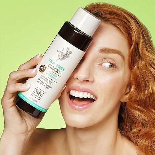 Miniatura 8 de Soapbox Juego de champú y acondicionador con aceite de árbol de té, aceite de jojoba, aloe y manteca de karité para limpiar y purificar para todo