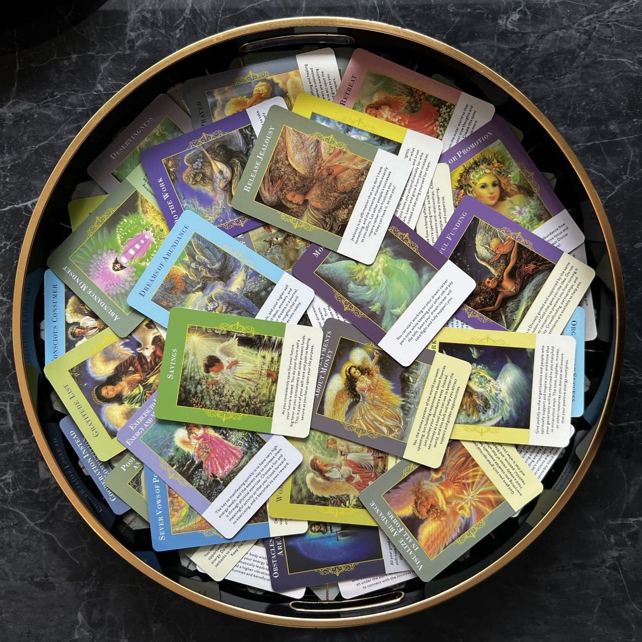 Amazon.co.jp: netjoy Abundance オラクルカードとガイドブック