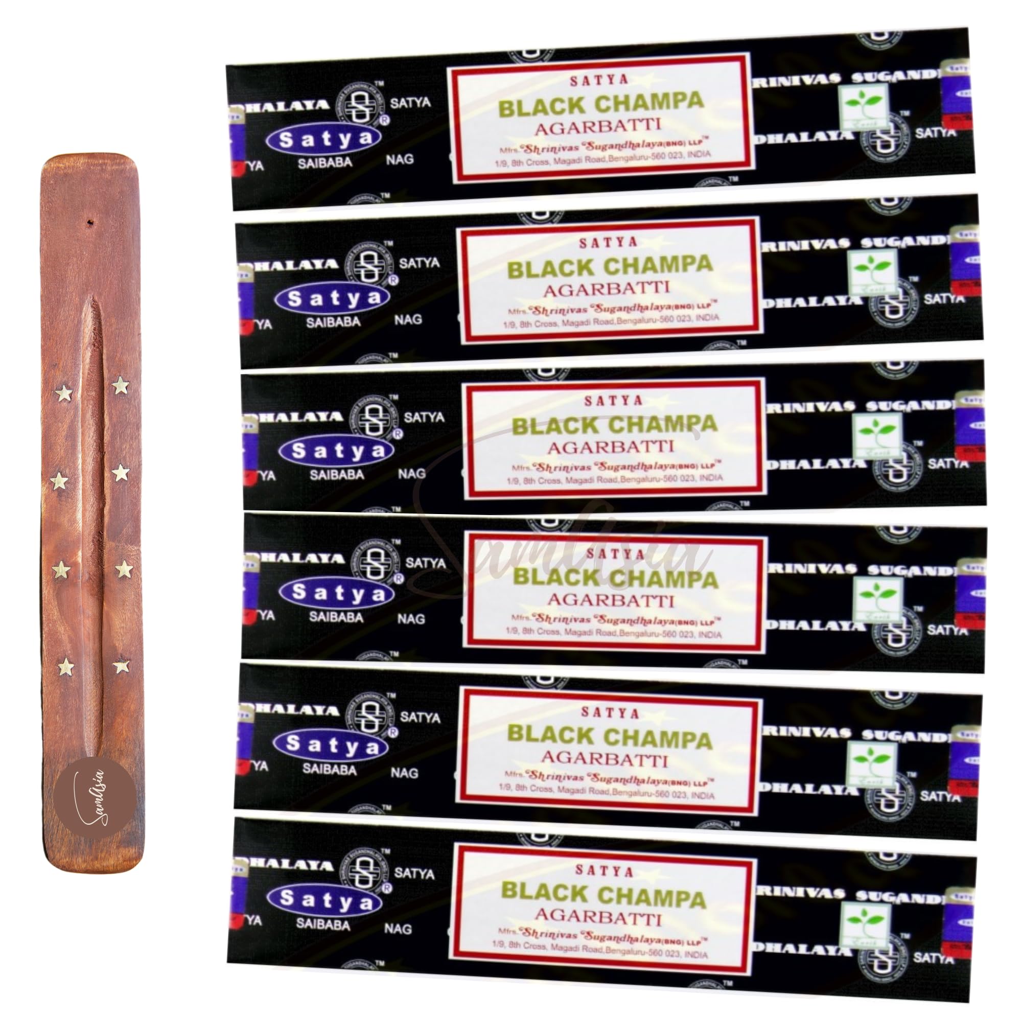 Satya Nag Champa Black Champa Incense Sticks