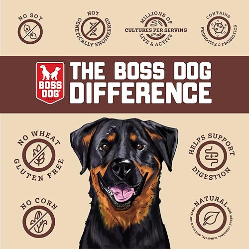 Miniatura 7 de Boss Dog Marca completa y equilibrada dieta cruda liofilizada para perros 12oz bolsa (cordero)