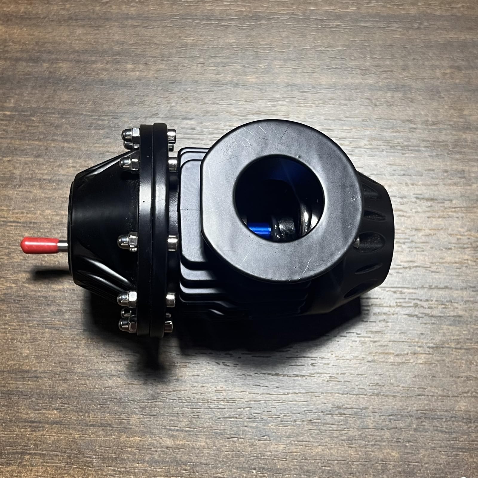 HKS4 SQV4 SSQV IV aluminiowy turbo zawór dmuchawy z adapterem bezpośredniego dopasowania, czarny