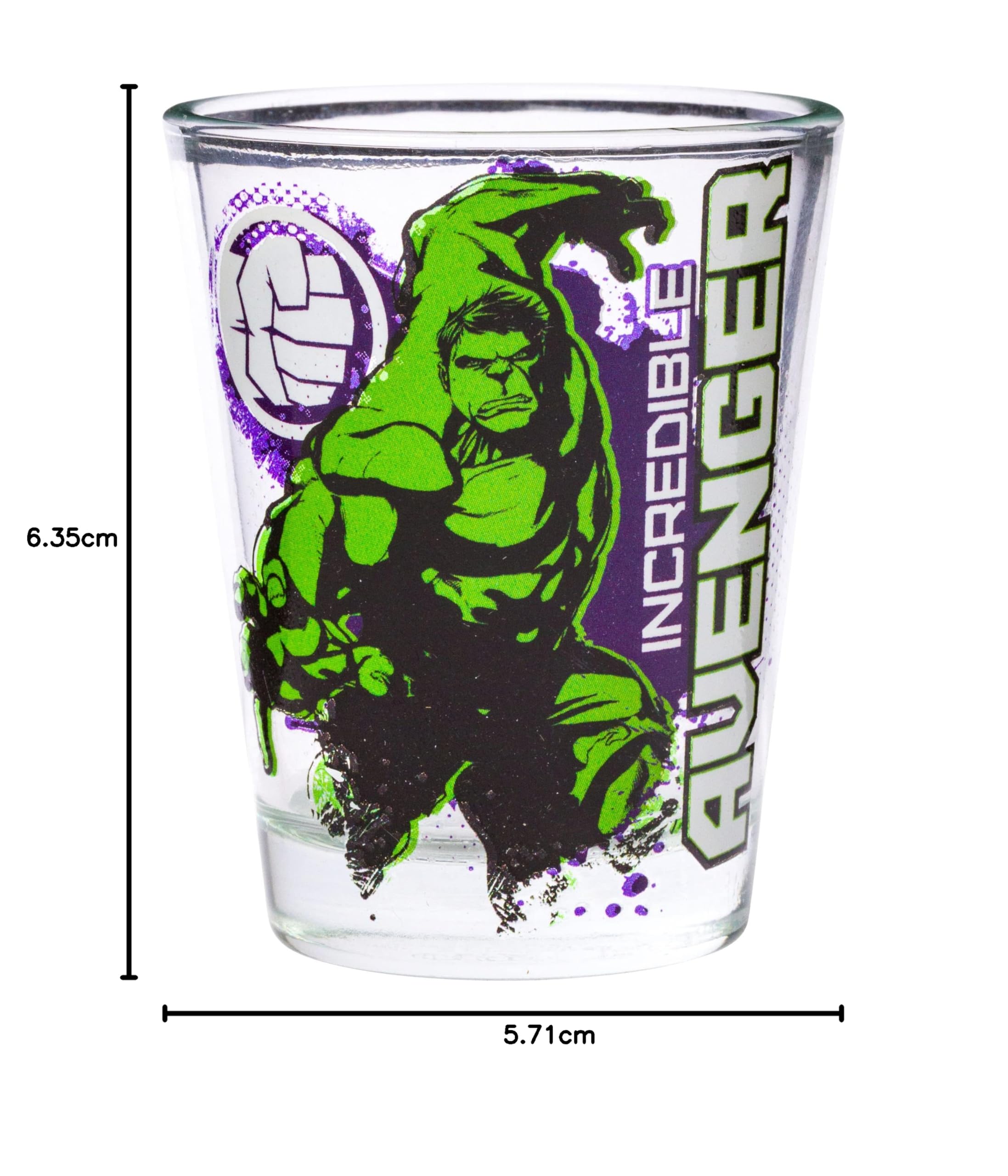 Avengers Shot Glasses 4-Pack - Marvel Collectibles -9