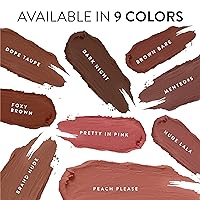 Vista 5 de Mented Cosmetics - Lápiz labial nude para mujeres, lápiz labial semimate de larga duración, hidratante vegano, sin parabenos y libre de crueldad