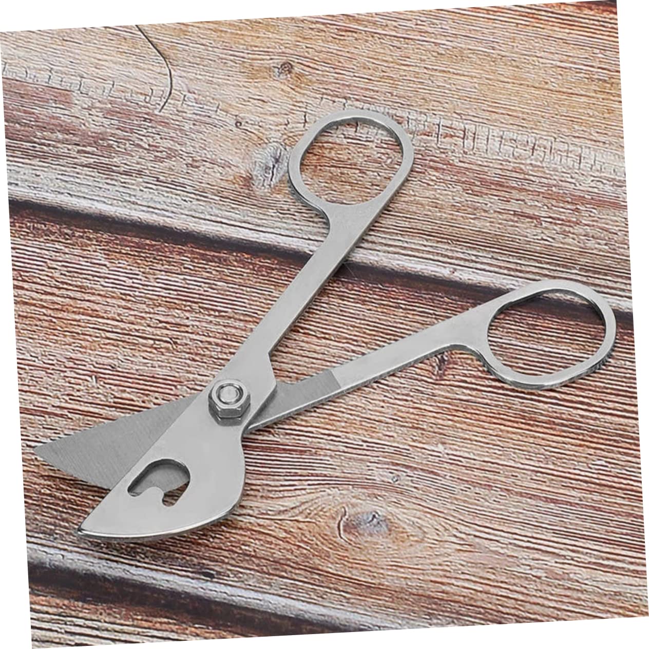 Gadpiparty 4 Stück Trimmer für Samen Rinderzuchtwerkzeug Rinderzucht-Werkzeug Rinderzucht-Handwerkzeug Zuverlässige Feinrohrschere für Rinder Vieh liefert Kuh Werkzeug Rostfreier Stahl Silver