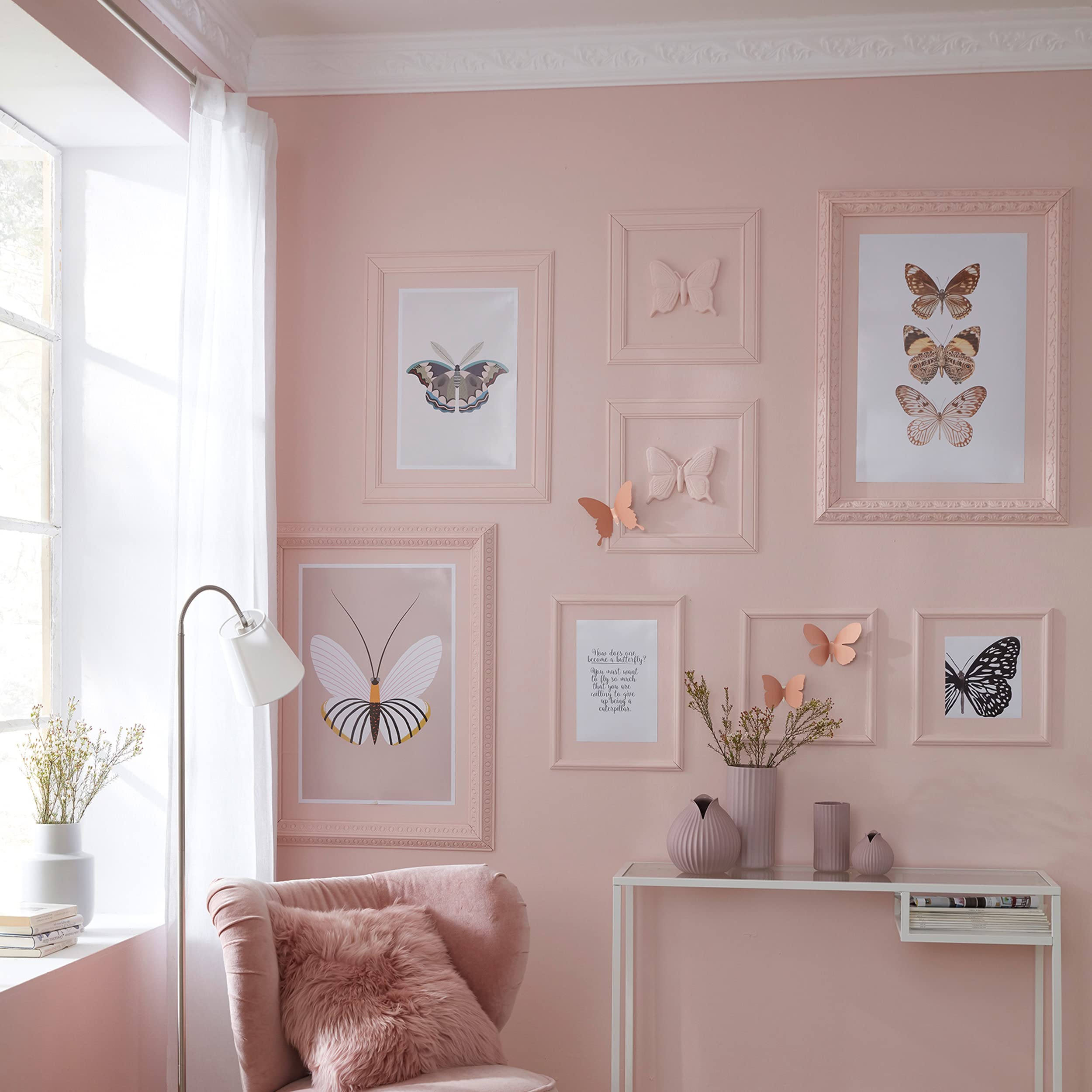 DECOSA Moulure A40 (Simone) - polystyrène - blanc - 30 x 30 mm - longueur 2 m - 120 pièces (=240 m)