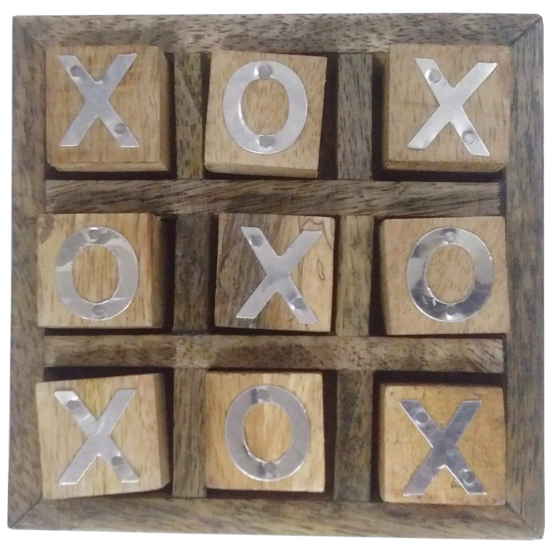 Purpledip Wooden Travel Game: Tic-Tac-Toe - Image 4 thumbnail