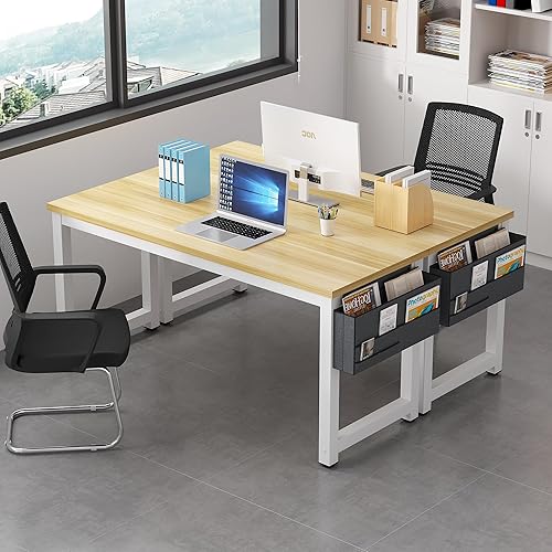 Miniatura 2 de Escritorio grande para computadora, escritorio de oficina en casa de 63 pulgadas, mesa de estudio para estudiantes, mesa de juegos, mesa moderna y
