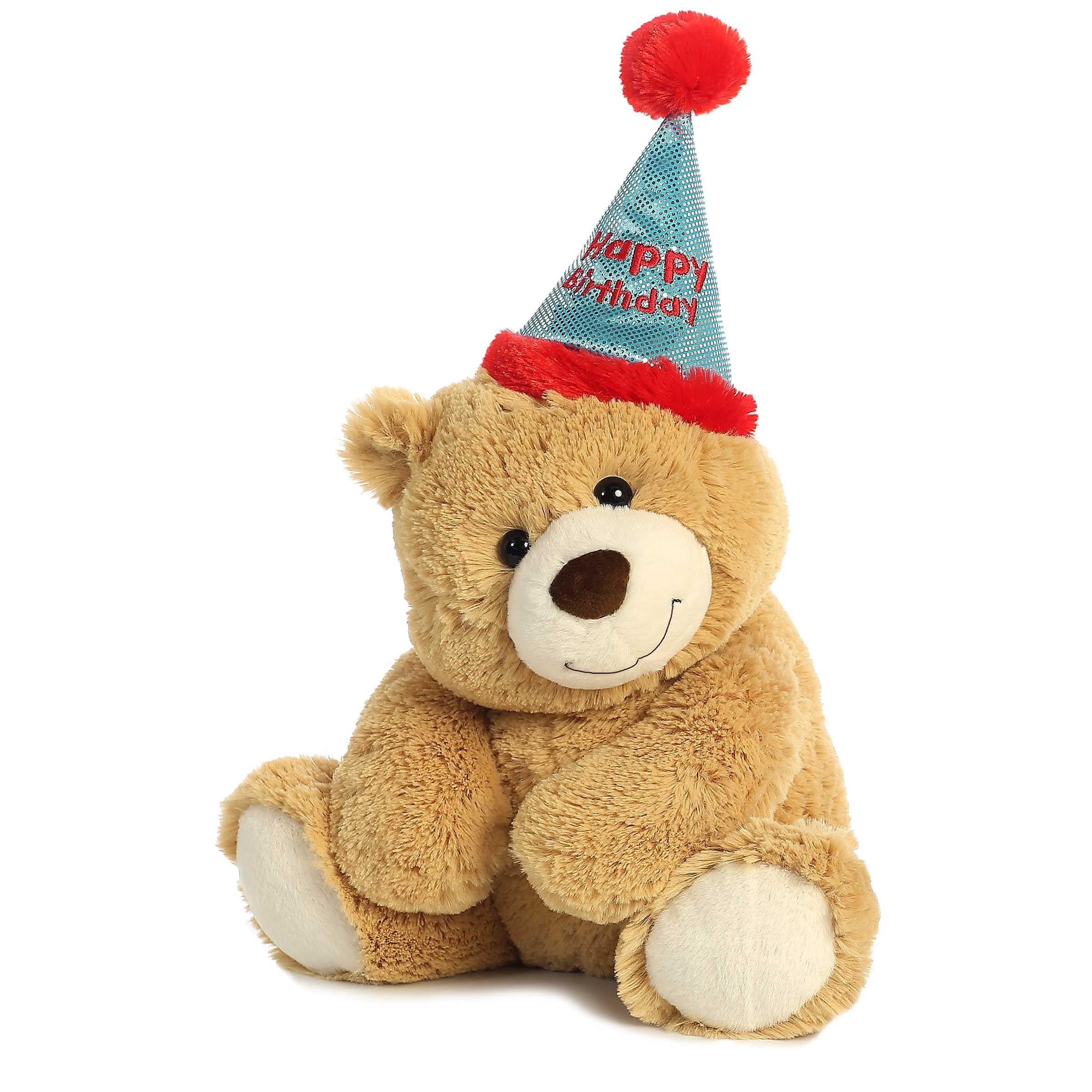 Plush Bear Aurora World pour décorer une table de fête et de doux câlins - 6