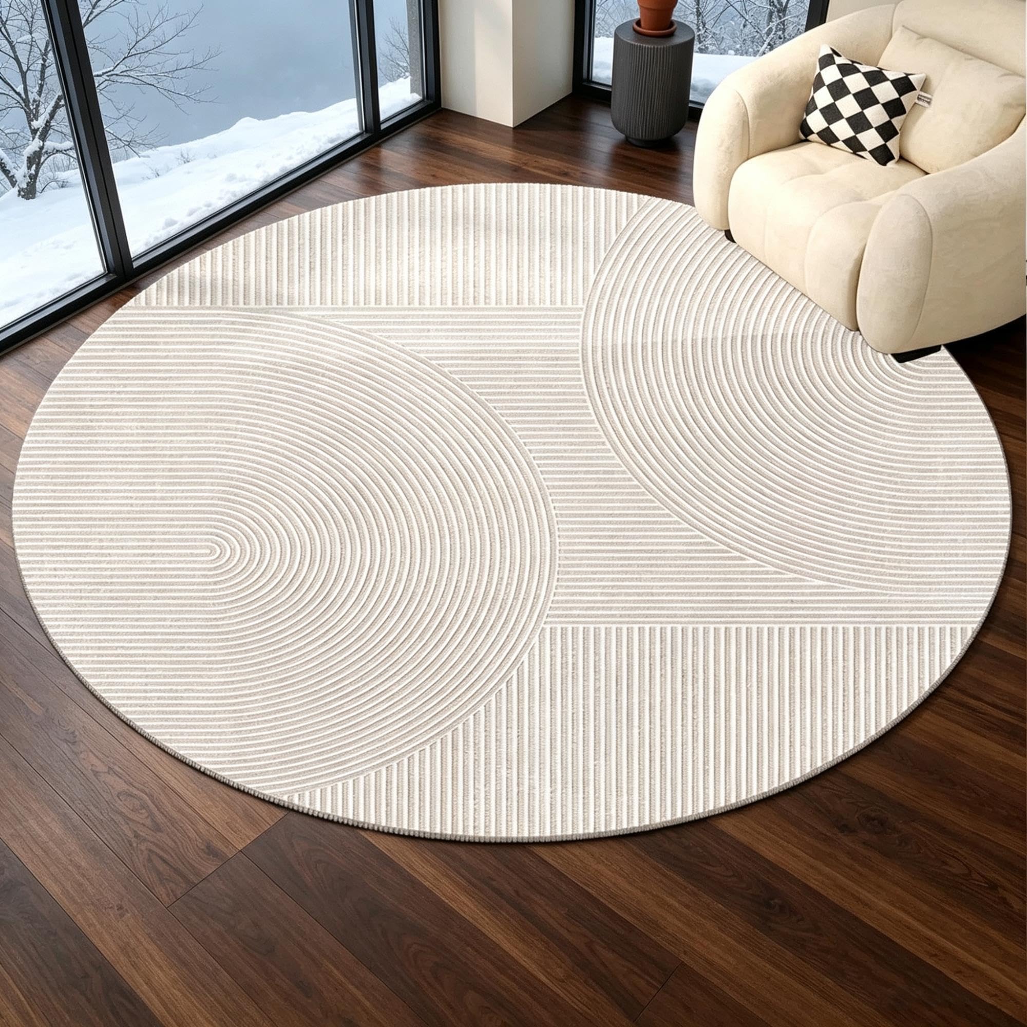 Alfombra eléctrica de felpa suave con calefacción, almohadilla térmica