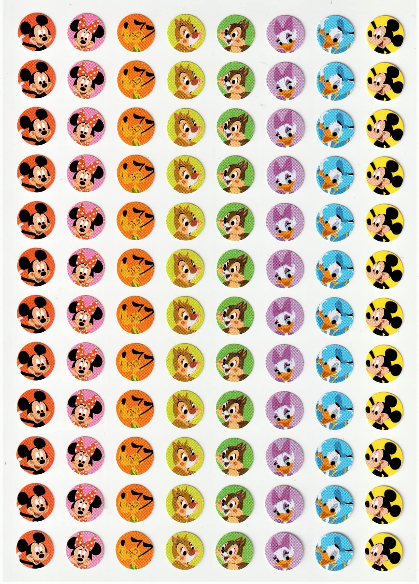 Amazon.co.jp: ポイントシール 576片 キャラクター D キャラクター