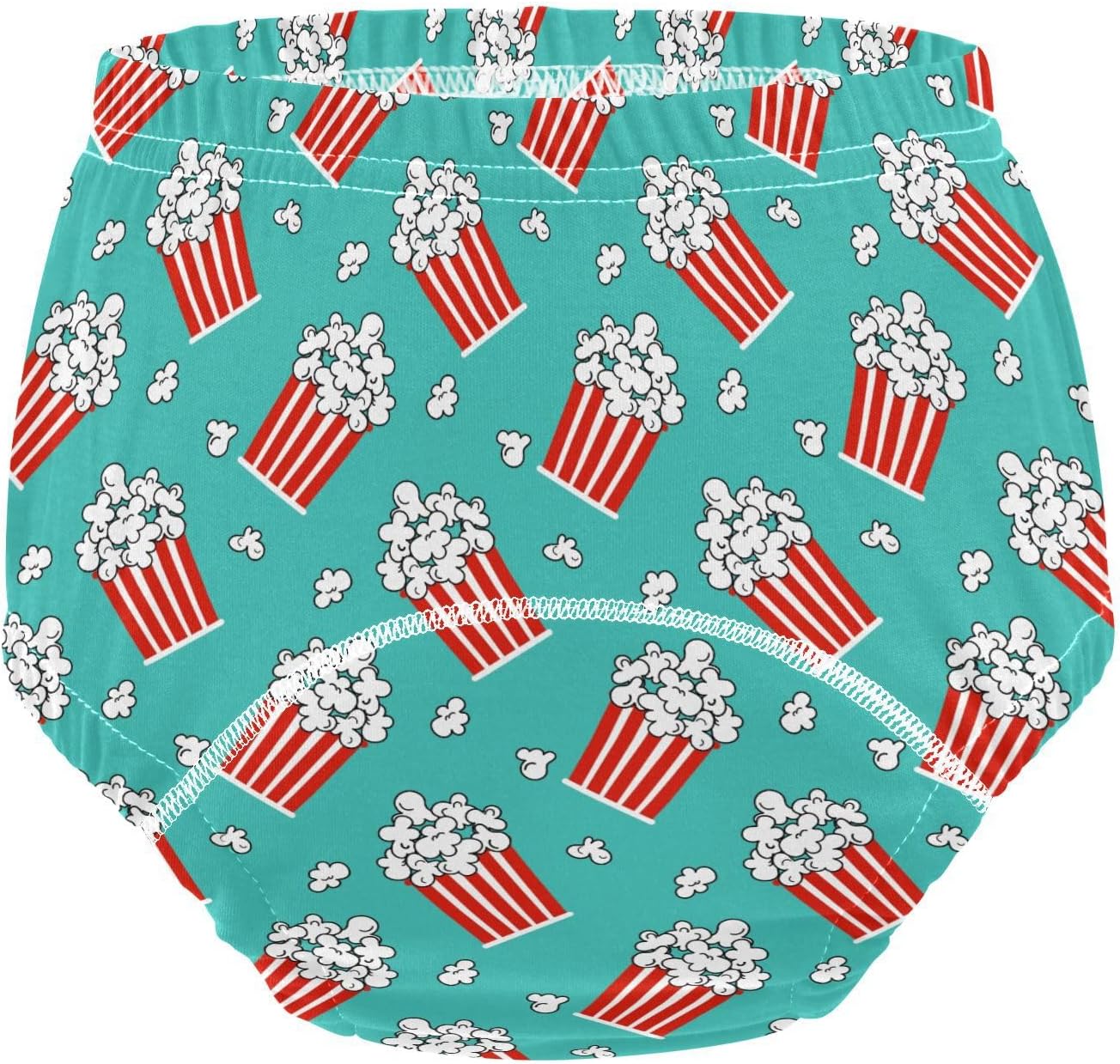 Potty Training Underwear 3 Packs Popcorn Soft Toilet Training Pants for Toddler Girls Boys 2T