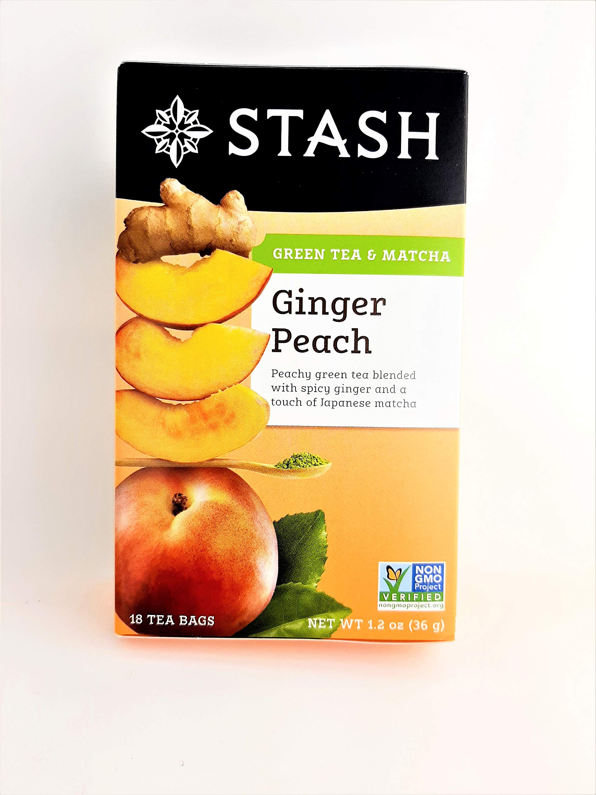 Green Ginger Peach Matcha (Pack of 2)