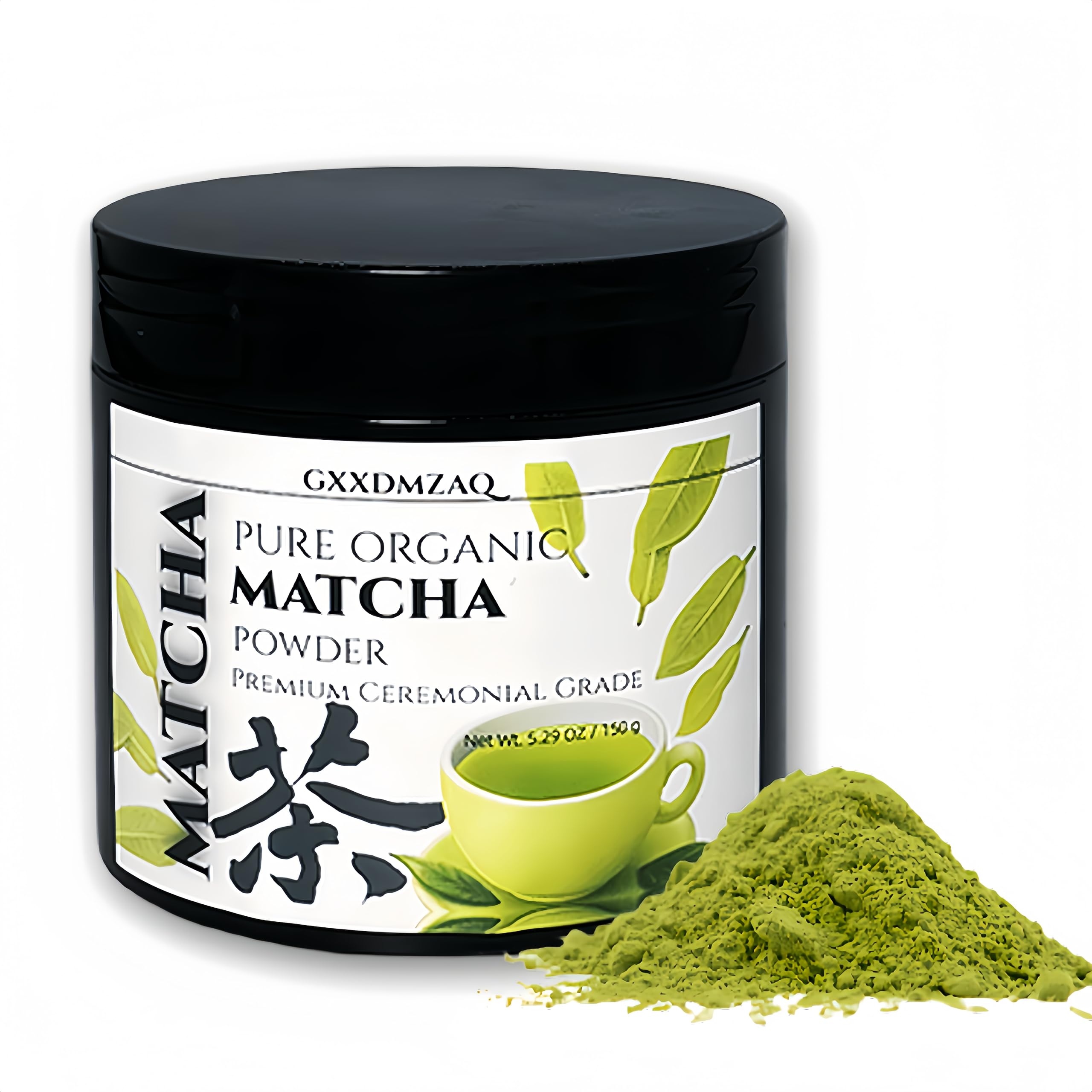 Ceremonial Grade Matcha Green Tea Powder - Traditional Authentic Japanese Culinary Grade Matcha No Sugar Stone Milled Green