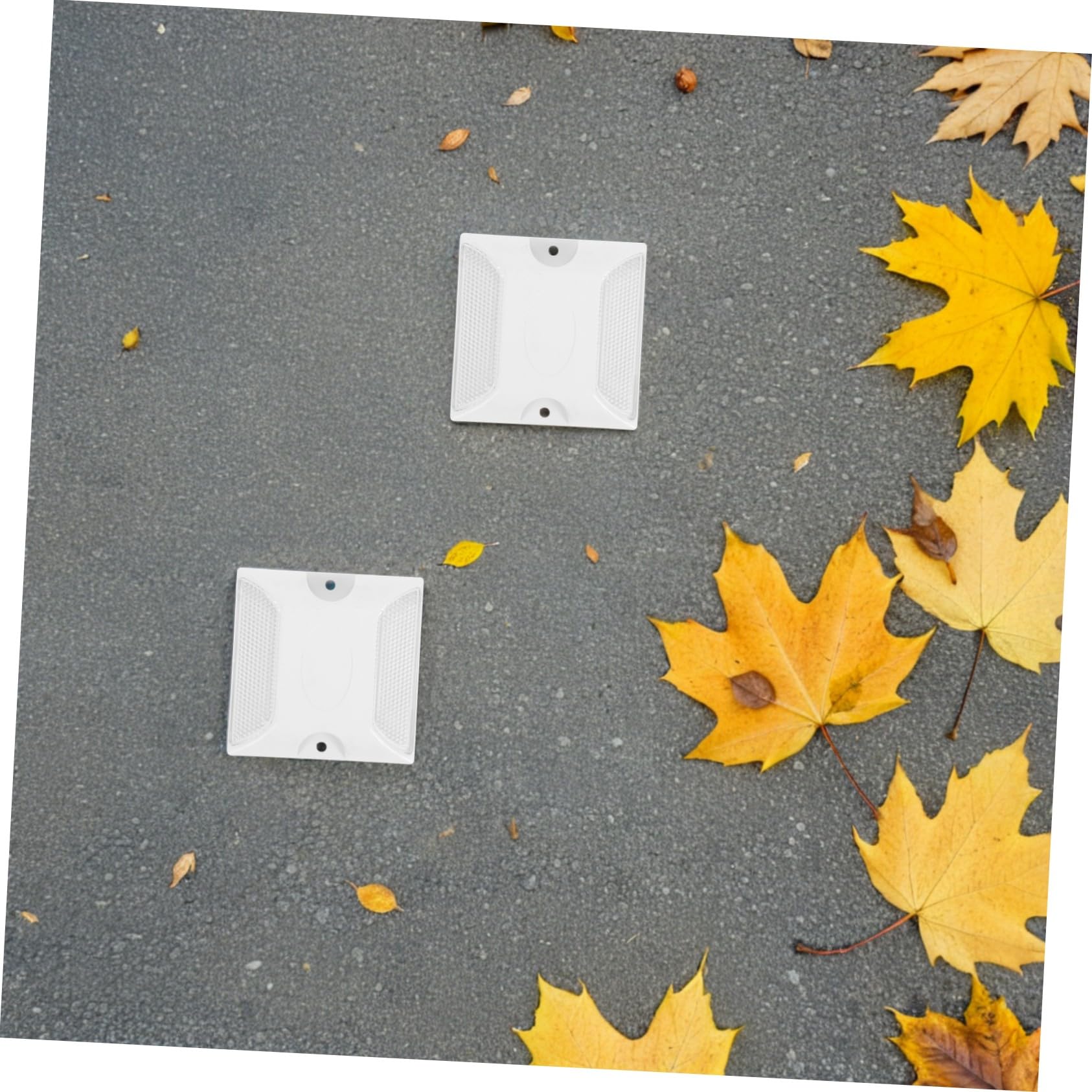 LIFKOME 3 series Marcadores De Pernos Reflectantes Marcadores De Pernos Para Pavimento Reflectores De Cruce De Peatones De Seguridad Para Carretera 10 piezas x 3