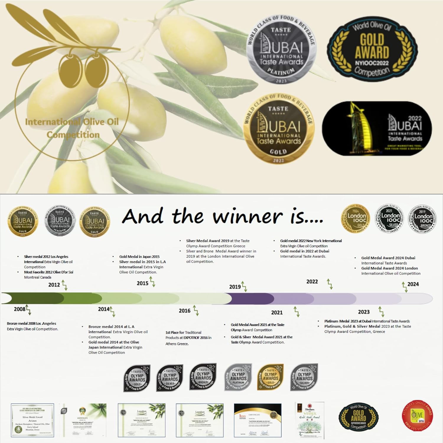 Garlic Infused Olive oil 8.45 fl oz - Image 6