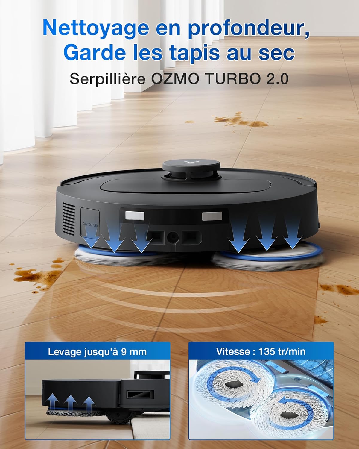 DEEBOT T30C OMNI with TruEdge 2.0 Edge Cleaning