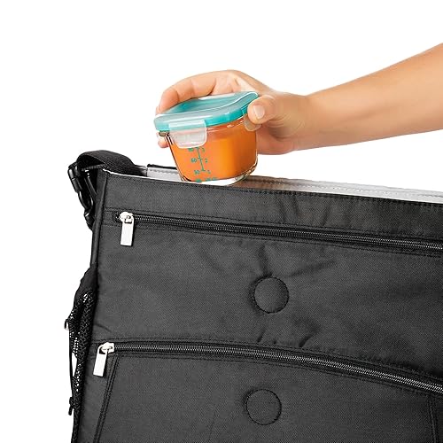 Miniatura 8 de OXO Tot Recipientes de almacenamiento de alimentos para bebés color verde azulado 4 onzas