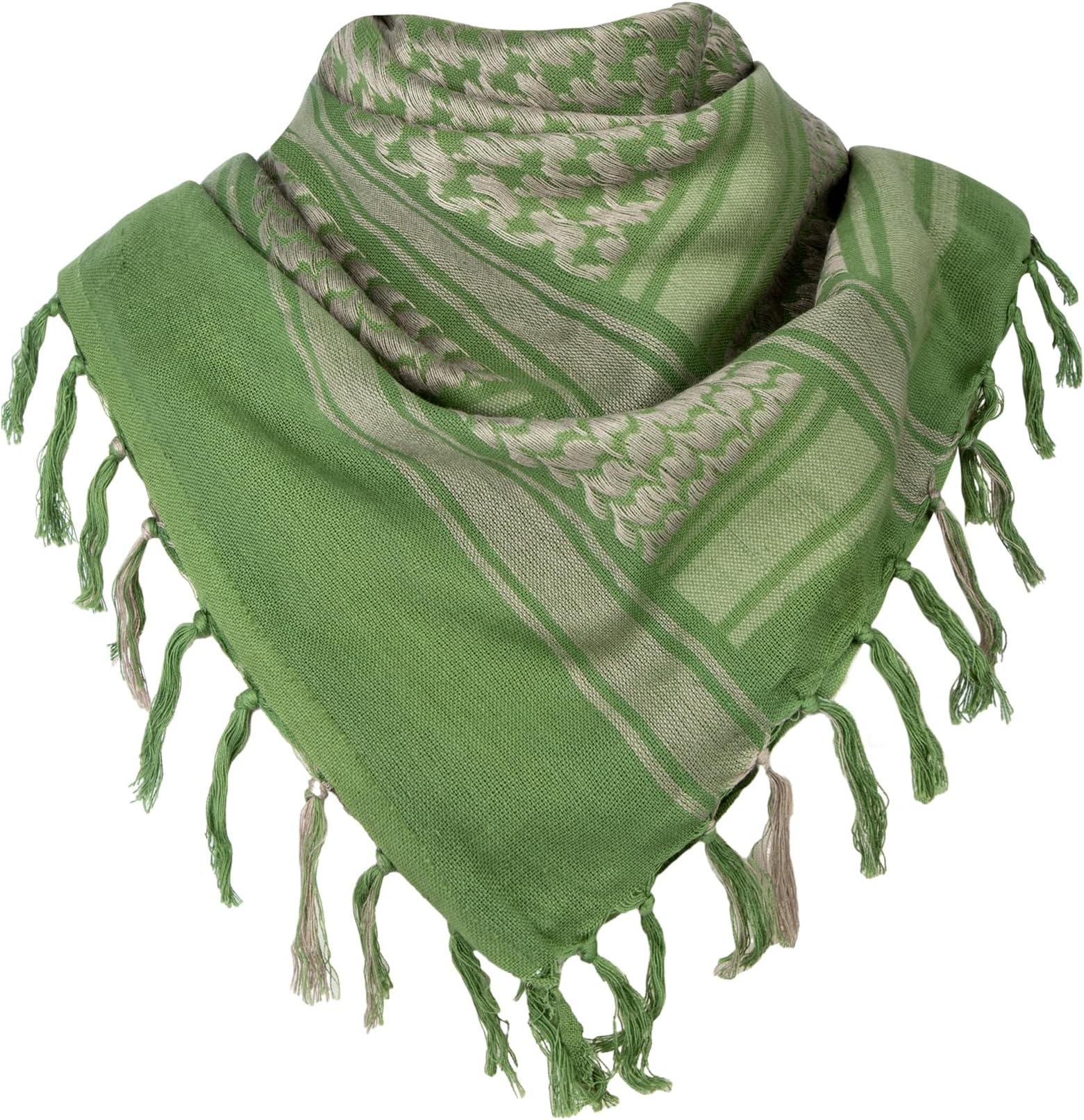 Chalier Fashion Shemagh Scarf Men/Women 100% Cotton Military Mens keffiyeh Scarf Tactical Desert Arab Scarf for Men,Yasser Arafat kufiya scarf Many Colours