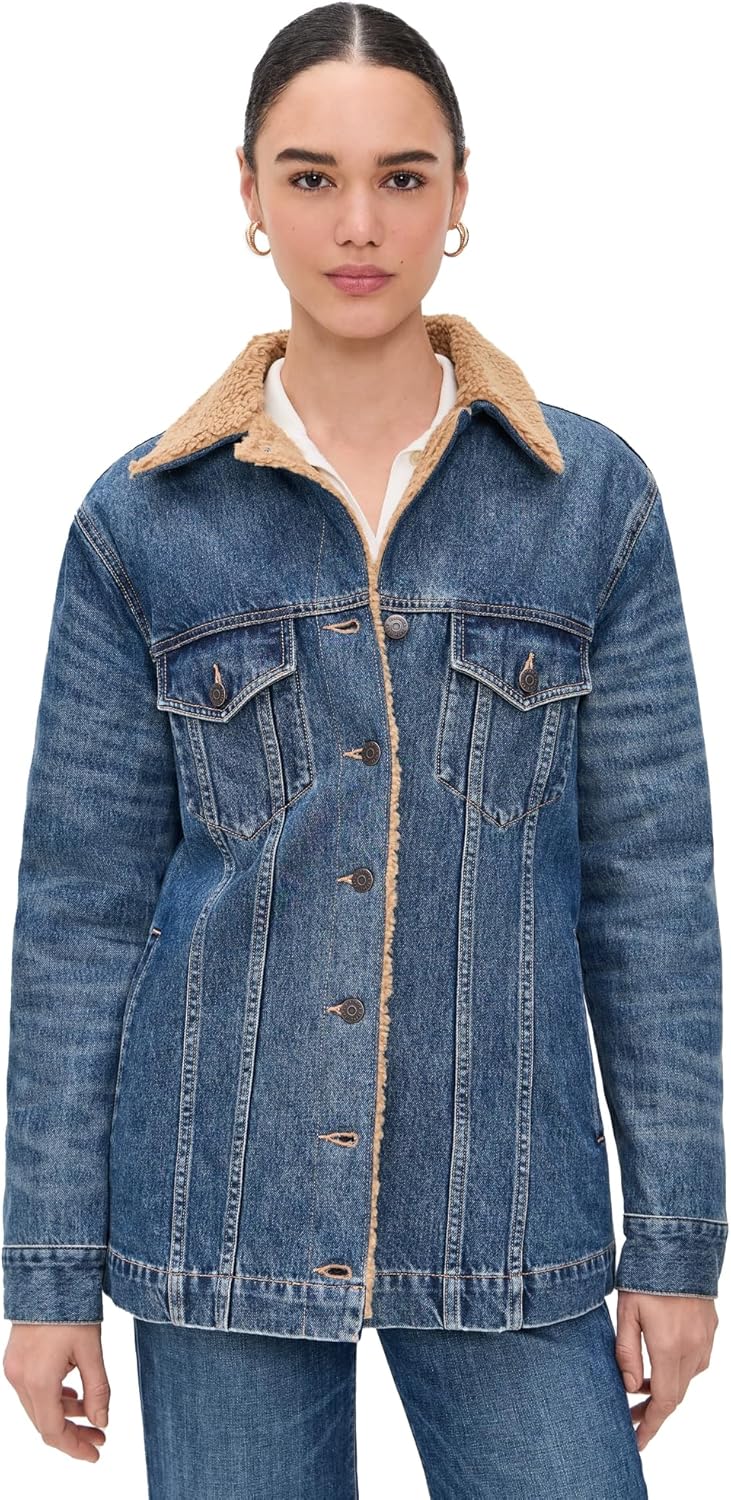 Veronica Beard Jean Women's Donna Jacket with Sherpa Lining
