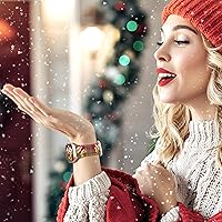 Vista 106 de Christmas Gift Compatible with Christmas Apple Watch Bands for Women 49mm 46mm 45mm 44mm 42mm, Soft Silicone Santa Claus for Apple Watch Ultra 3