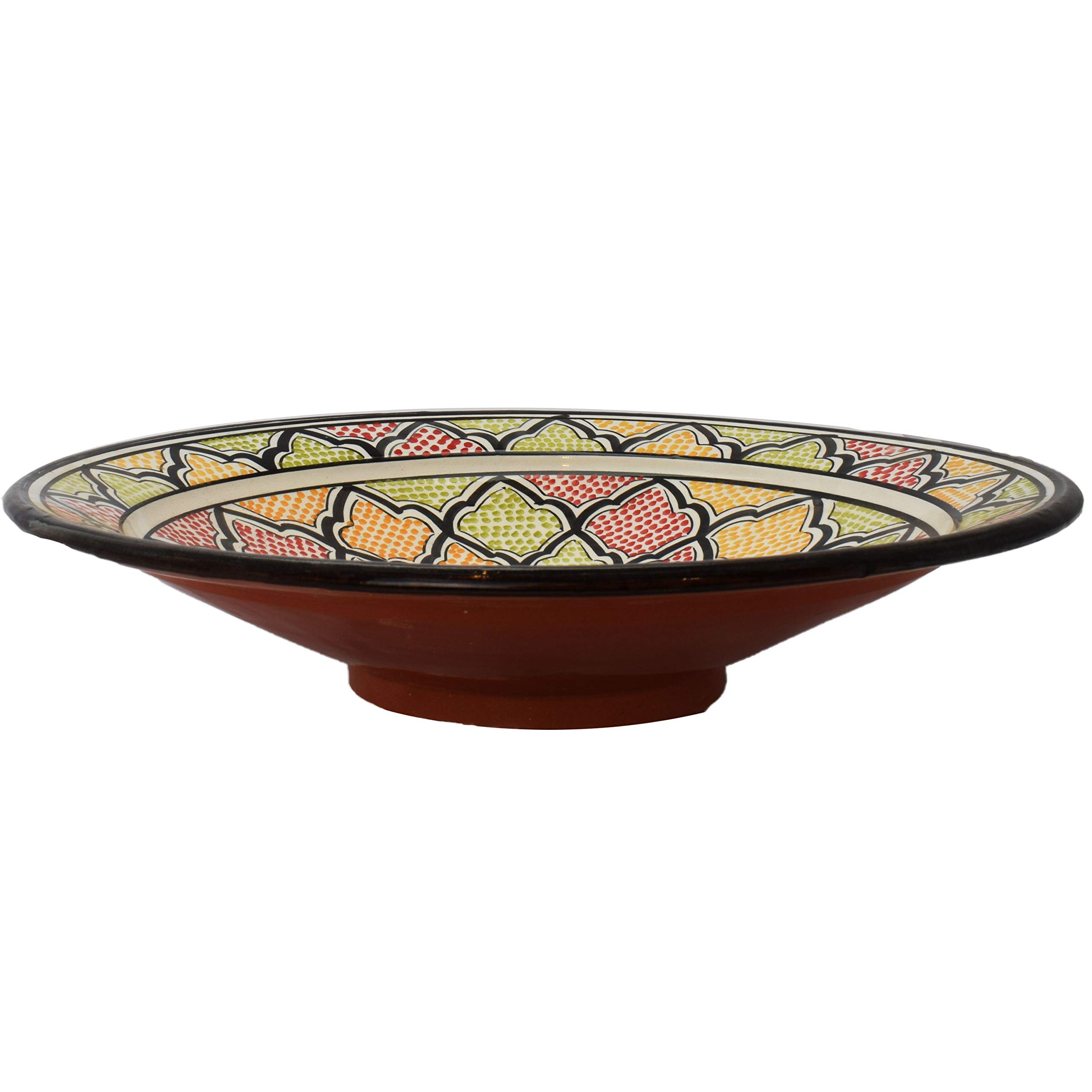 Marrakesch Piatto in Ceramica Orientale Abanob