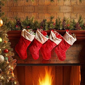 Amazon.com: TWSANTAMAS Christmas Stocking,20.5 Inches Super