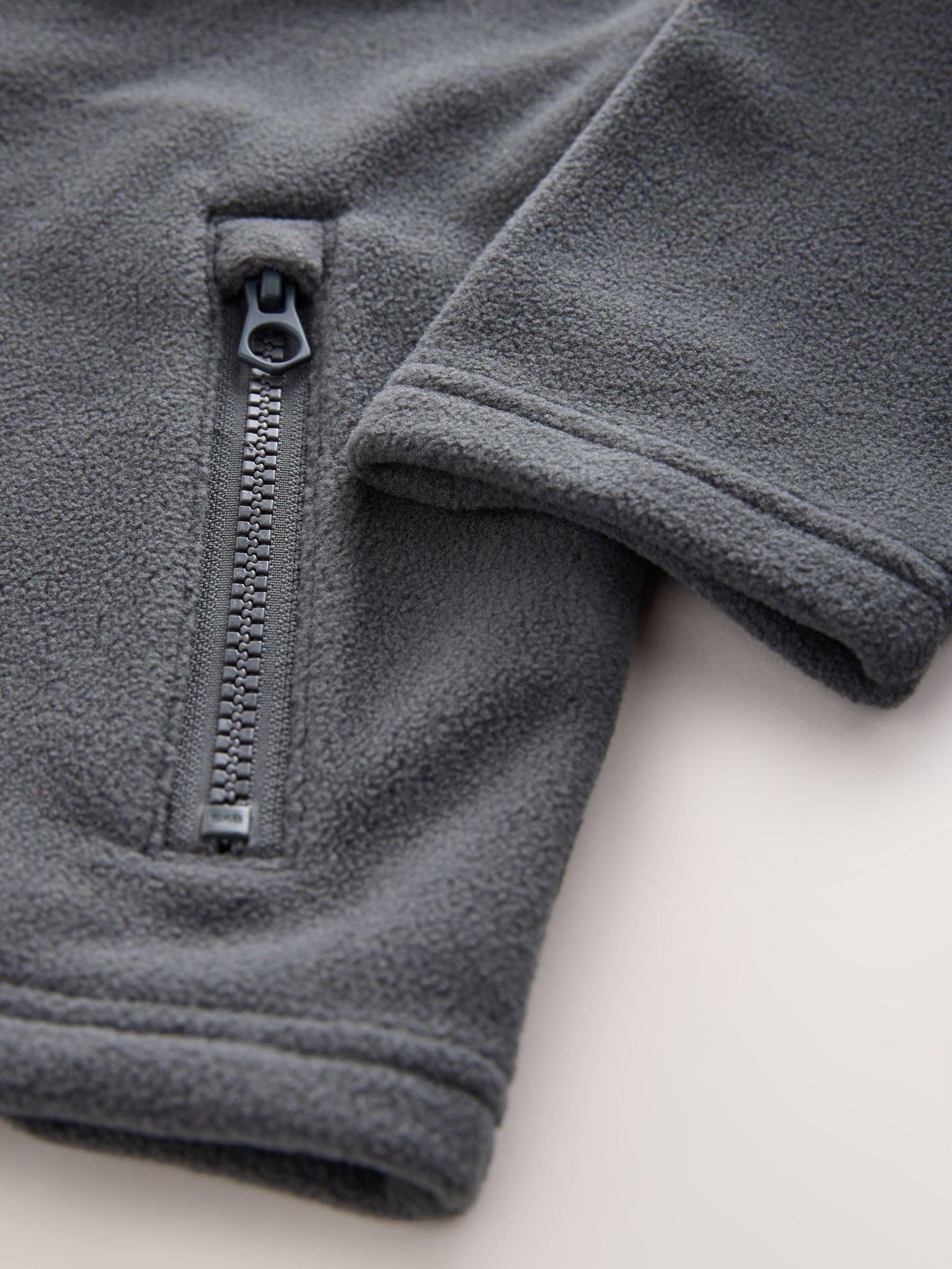NEXT Niños Chaqueta de forro polar con cremallera y bolsillos