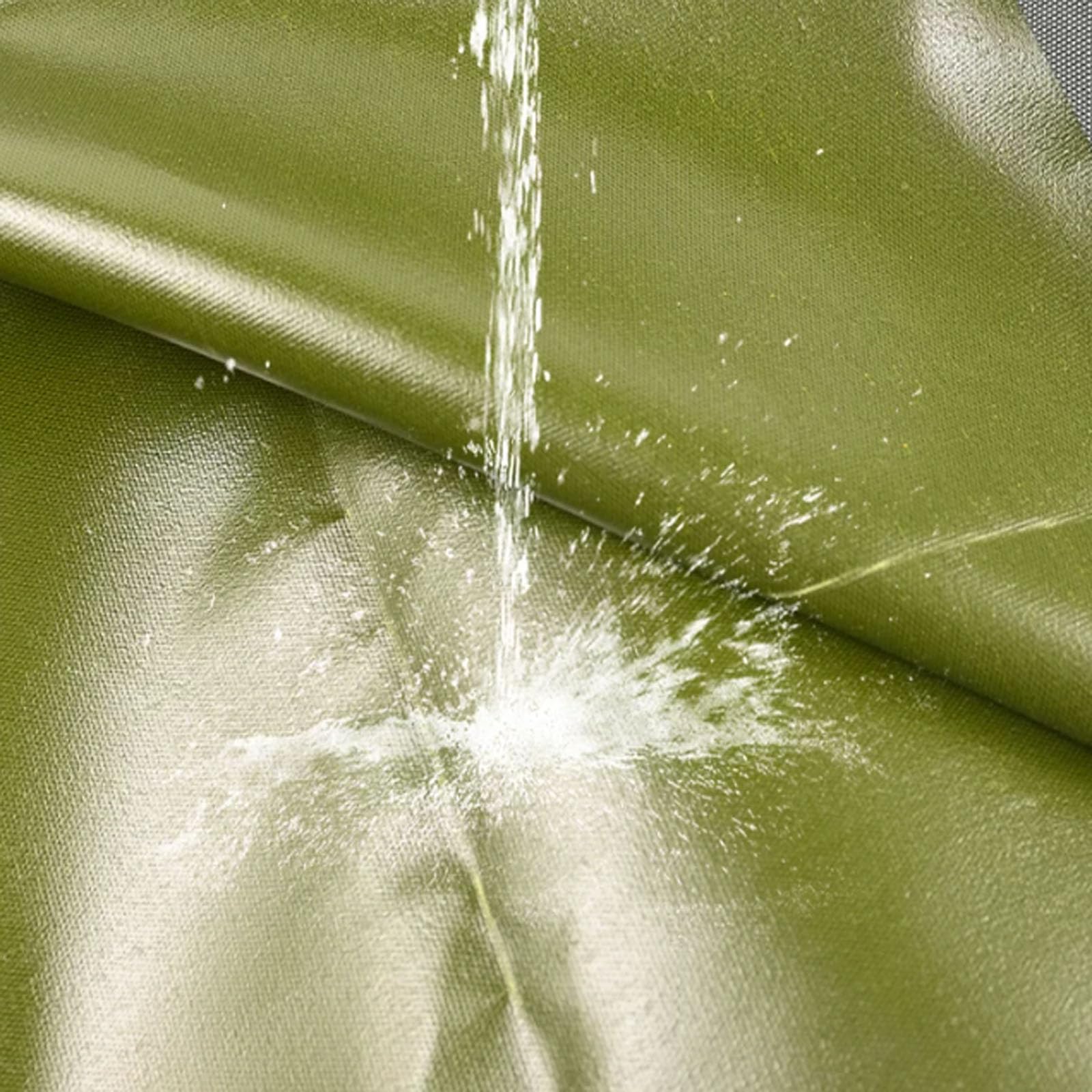 Lona Impermeable Reforzado con Ojales, Antidesgarro y Resistente a Rayos UV, para Muebles de Jardín, Muebles de Piscina, Cama Elástica, Coche (3x6 m)