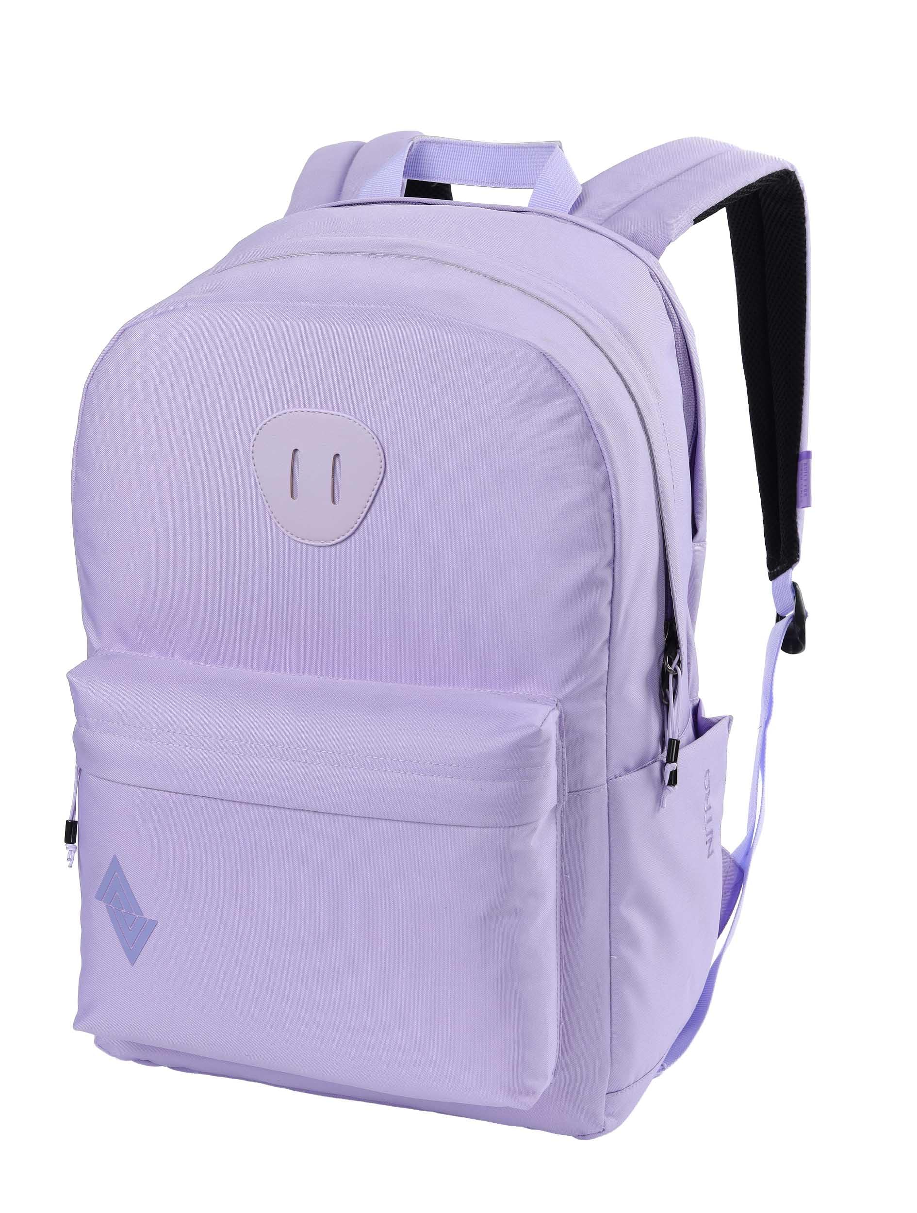 NITRO Urban Plus, Old School Daypack mit zusätzlichem gepolstertem Laptopfach, urbaner Streetpack, Alltagsrucksack, Schulrucksack, Schoolbag mit seitlichem Flaschenfach