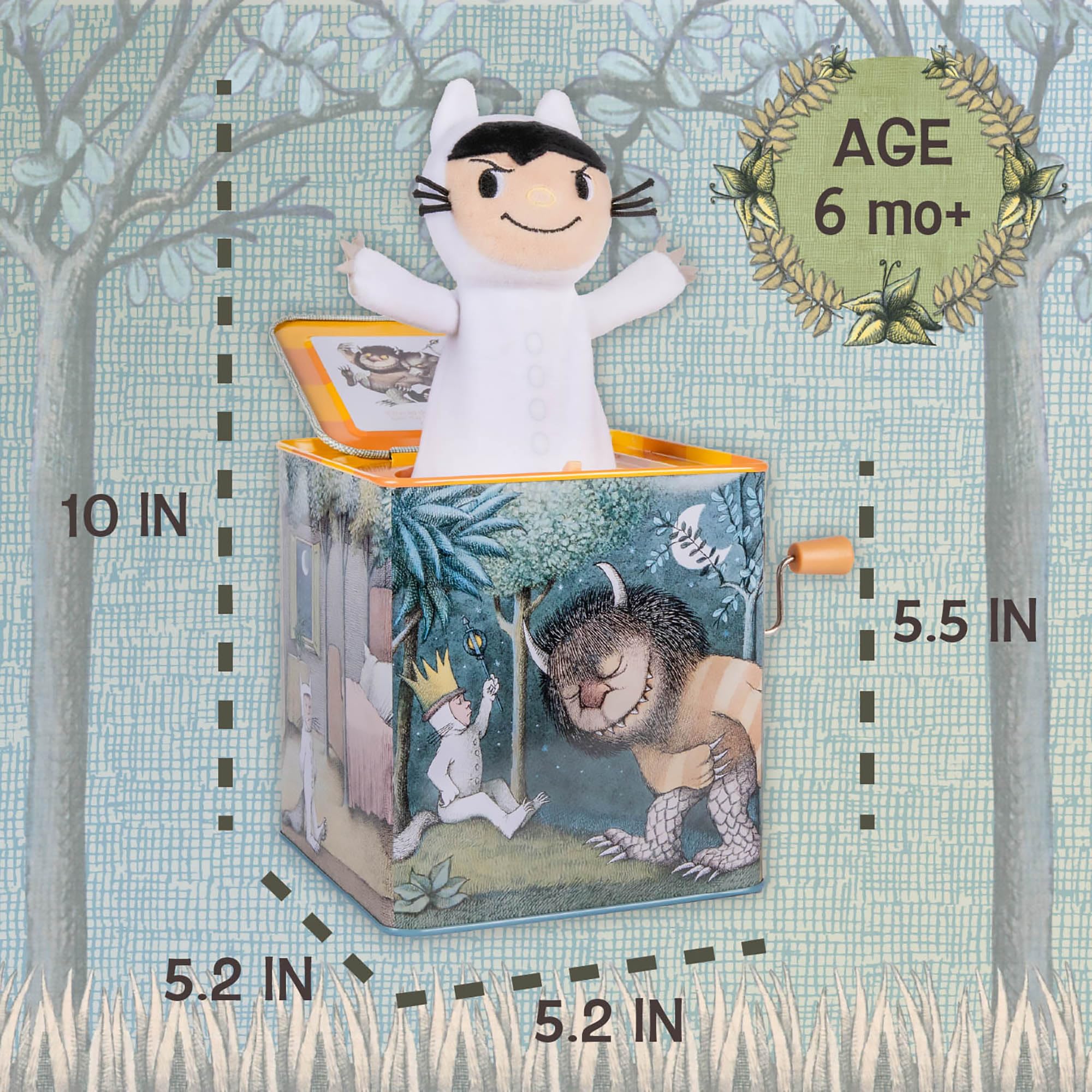 Amazon.com: Kids Preferred Where The Wild Things are Max Jack-in