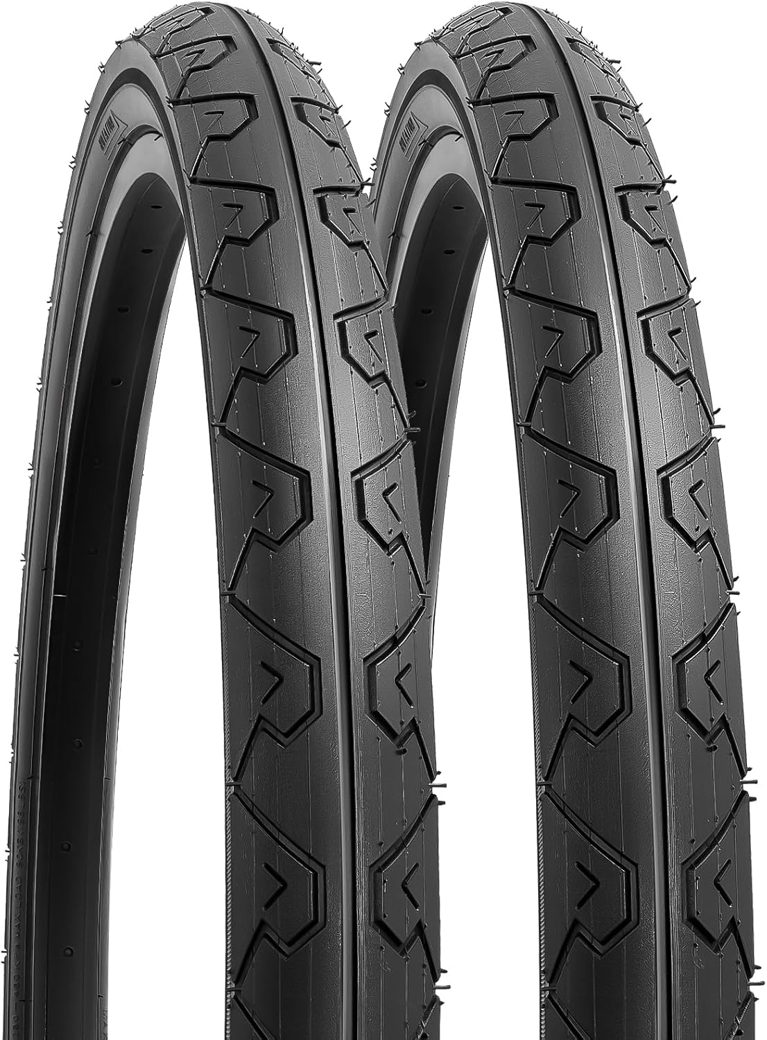 YUNSCM 26" Beach Cruiser Bike Tires 26x2.125 57-559 Tires Compatible Road Bike 26 x 2.125 26x2.15 Bicycle Tires 2-PCS (Y-1209)