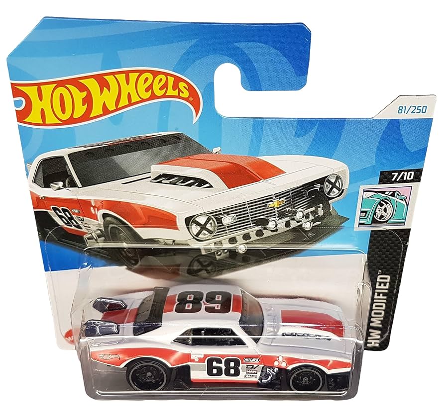 ミニカー Hot Wheels '68 TRANS-AM CAMARO Amazon.com: Hot Wheels - Custom '68 Camaro - HW Modified 7