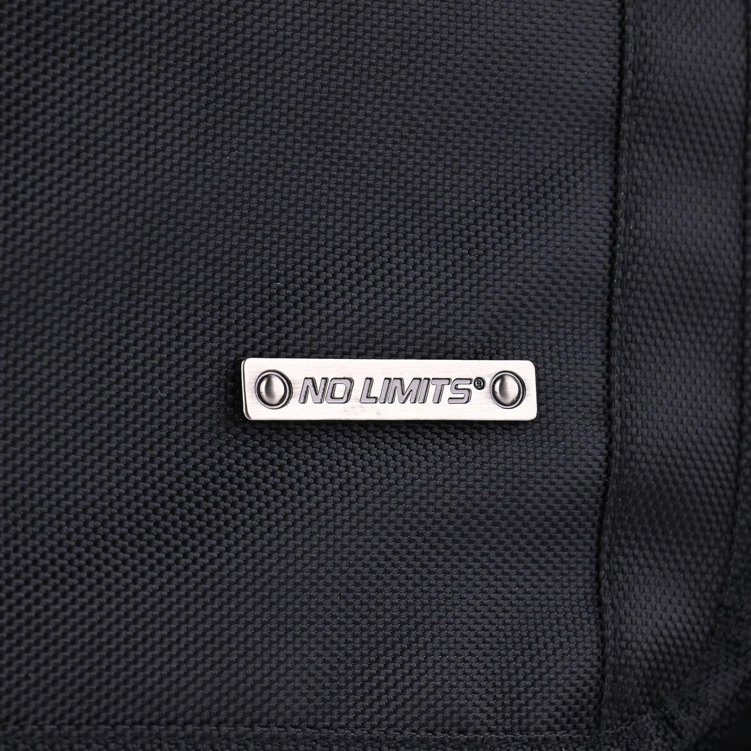 No Limits Borsa Messenger Laptop 13-15.6" con Tracolla Regolabile, Porta PC Uomo Donna, Multi Tasche, Nero