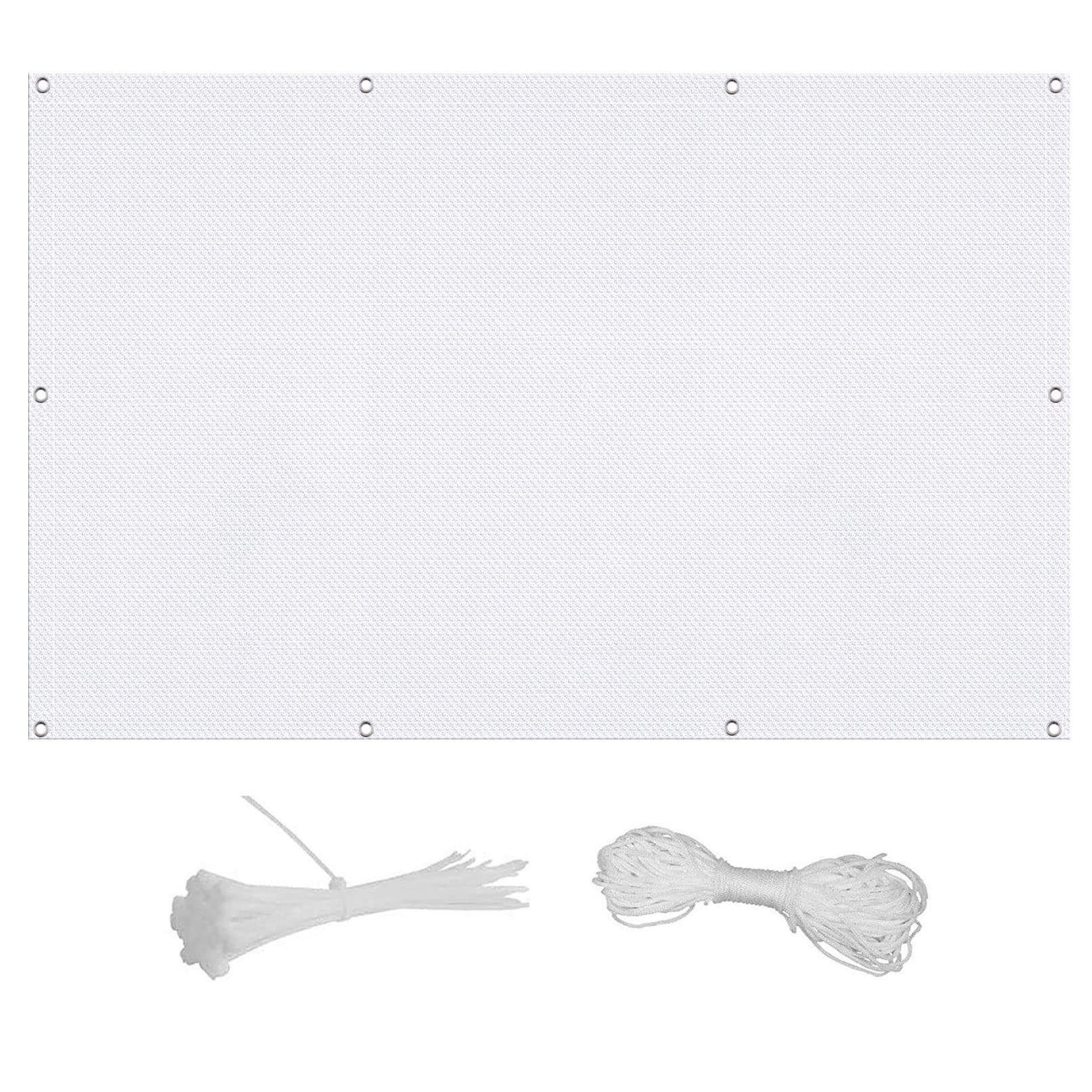 Toile pour couverture végétale et serre 2.4x9.5m contre la chaleur du soleil