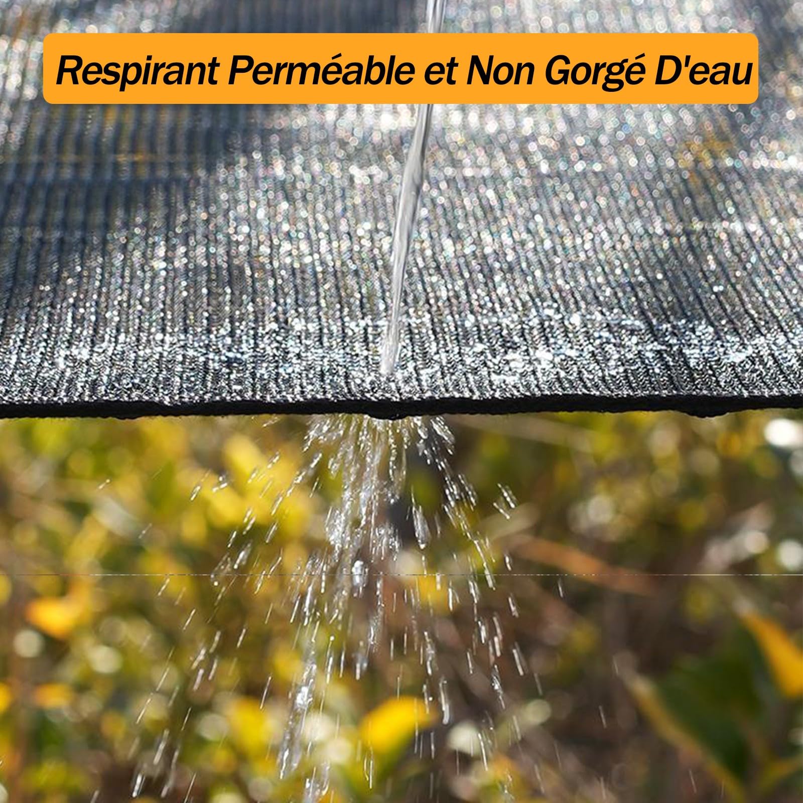 Filet D'ombrage pour Serre, 40% Noir Voile Ombrage Ajourée Tissu D'ombrage Pare-Soleil Tissu avec Oeillets, pour La Couverture Végétale Jardin Pergola Patio(4-PIN,2x3m)