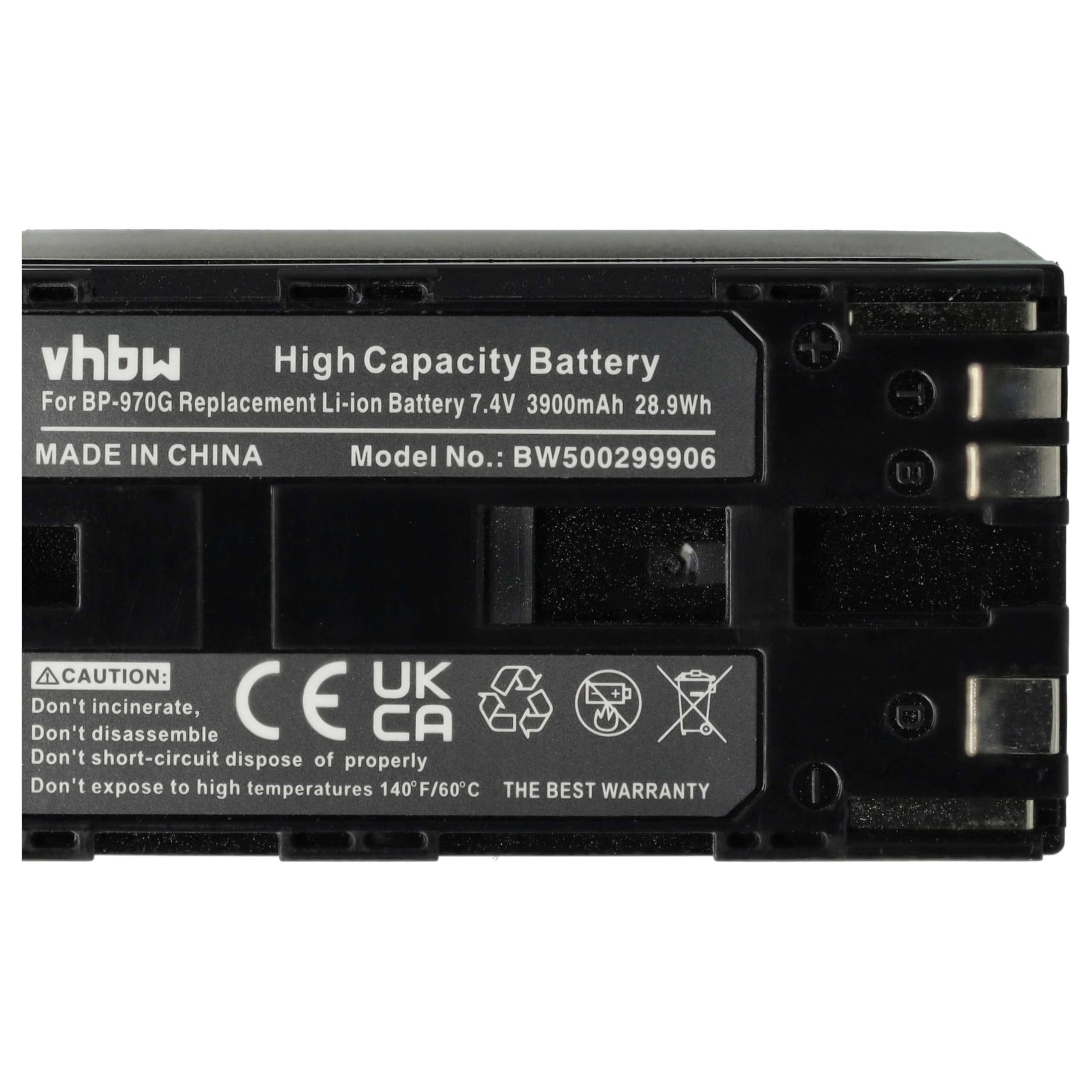 Vhbw 1x Batteria Compatibile Con Canon HA H1S, XH G1S, XH A1, XH
