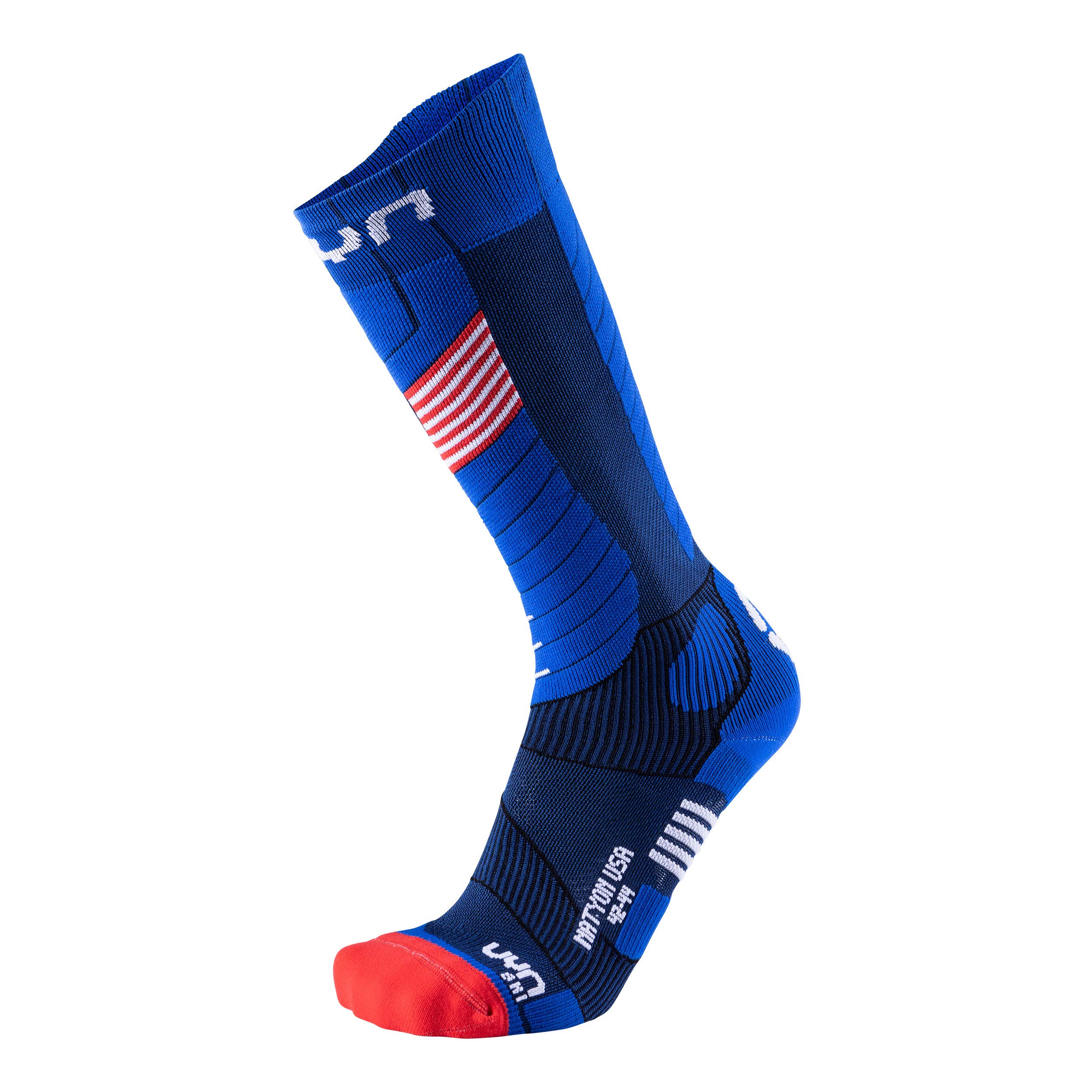UYN Natyon Men's Ski Socks - Usa, 39/41