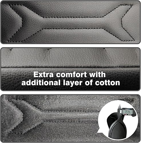 Miniatura 5 de Funda protectora para reposabrazos de consola central Atlas 2024 de cuero vegano, accesorios interiores extrasuaves, caja de apoyabrazos,