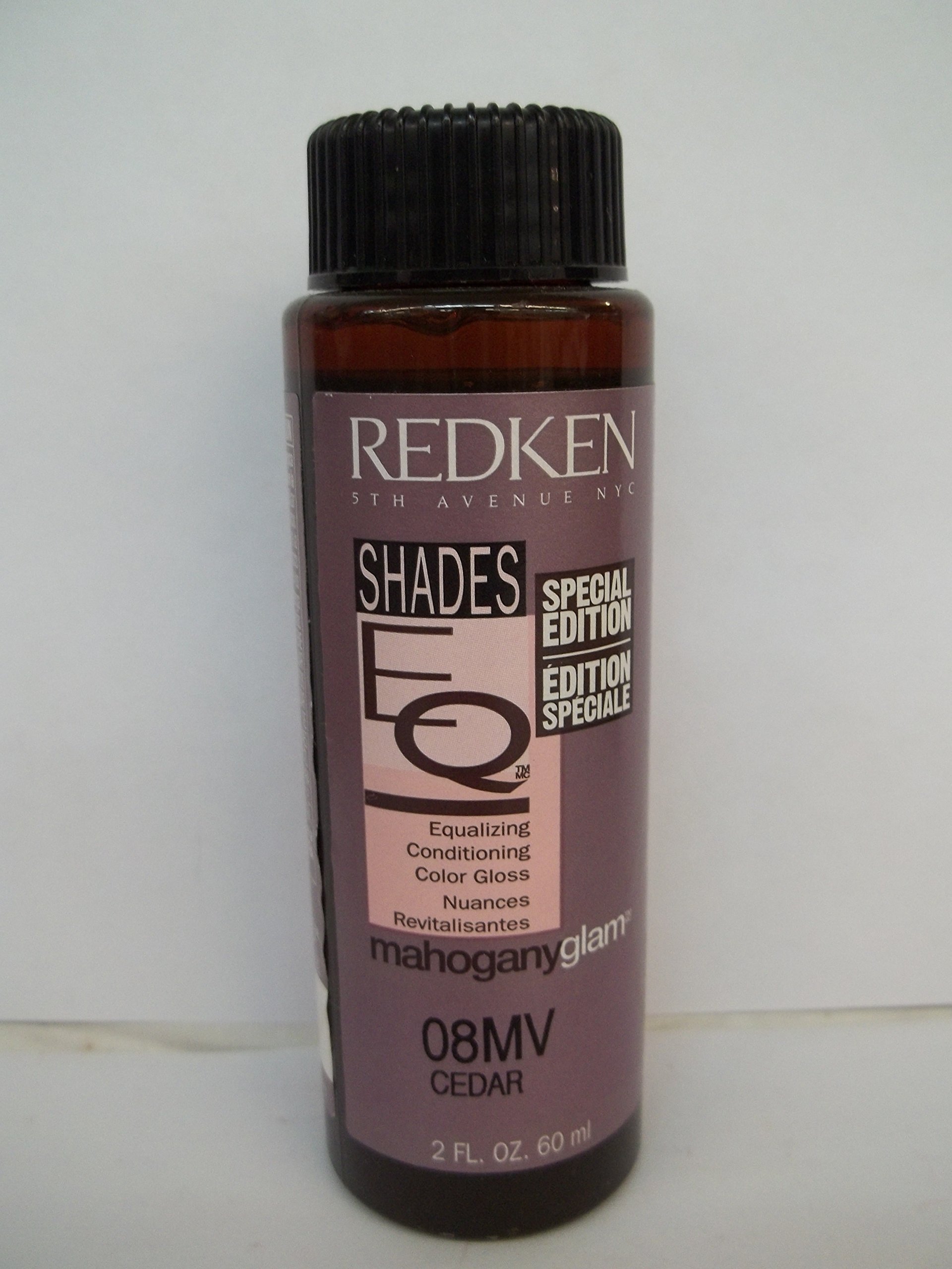 SHADES EQ GLOSS 08 MV - Gel, Ammonia-Free, Cedar, Suitable for Medium & Dark Brown Hair