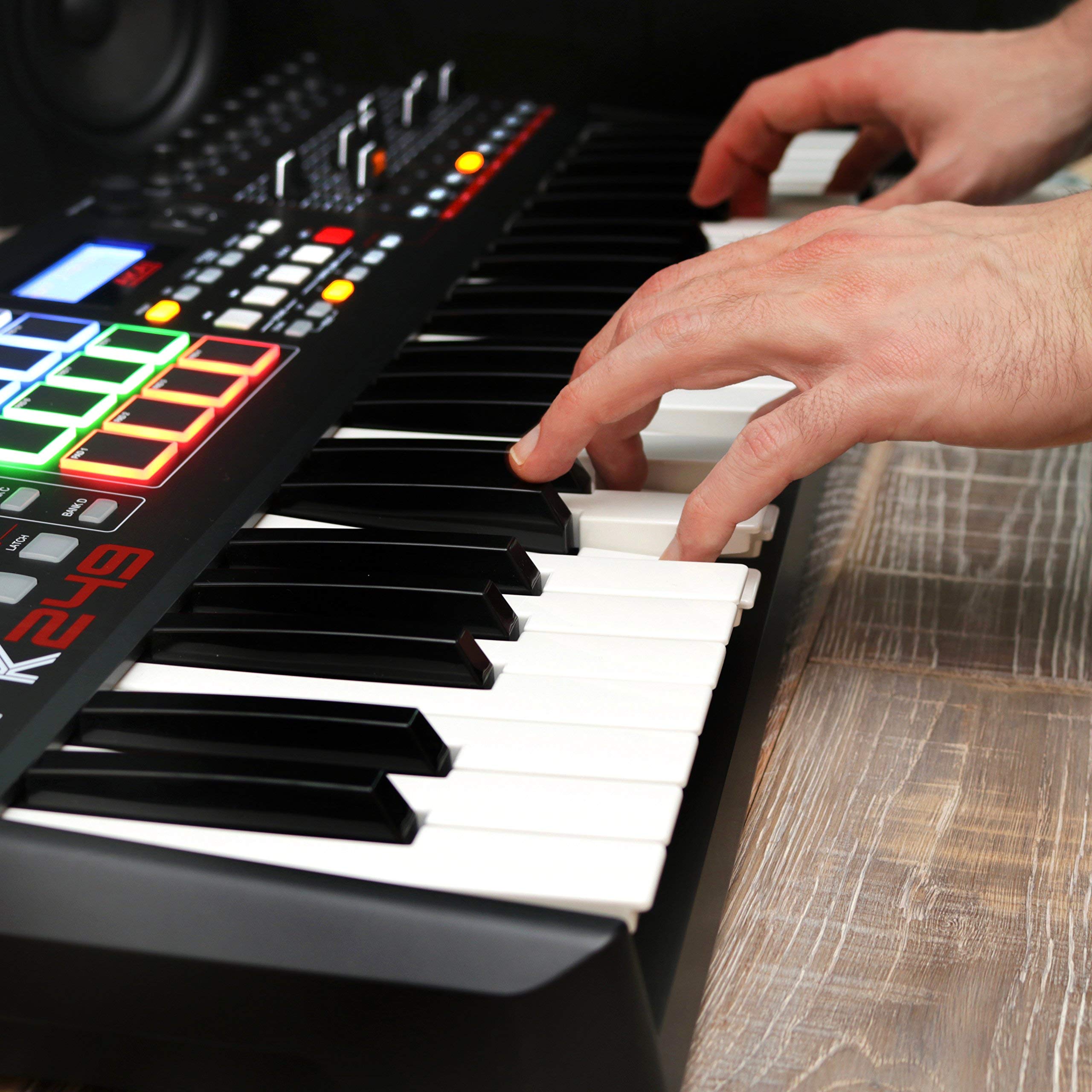 Amazon.com: Akai Professional MPK249 | 49-Key Semi-Weighted USB