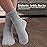 Diamond Star Diabetic Ankle Socks, Non-Binding Circulatory Doctor Approved Cushion Cotton Quarter Socks for Mens Womens (6 Pack Grey, Men\'s Women\'s 9-11 Shoe Size 5-10)