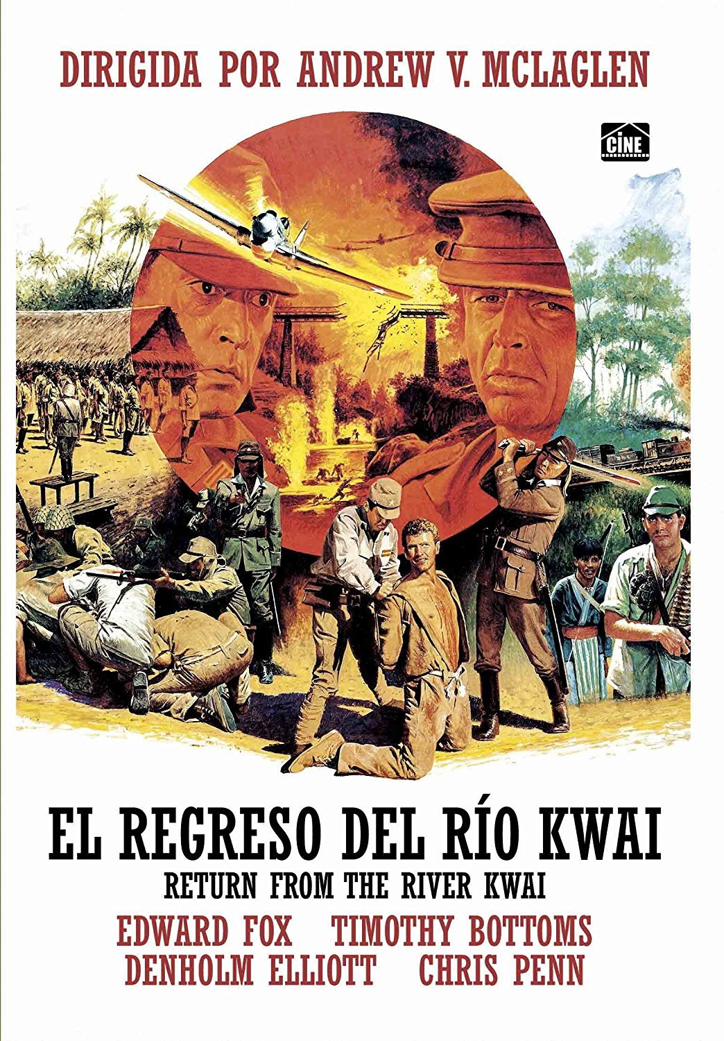 Película en DVD Return From The River Kwai 1989 edición europea importada