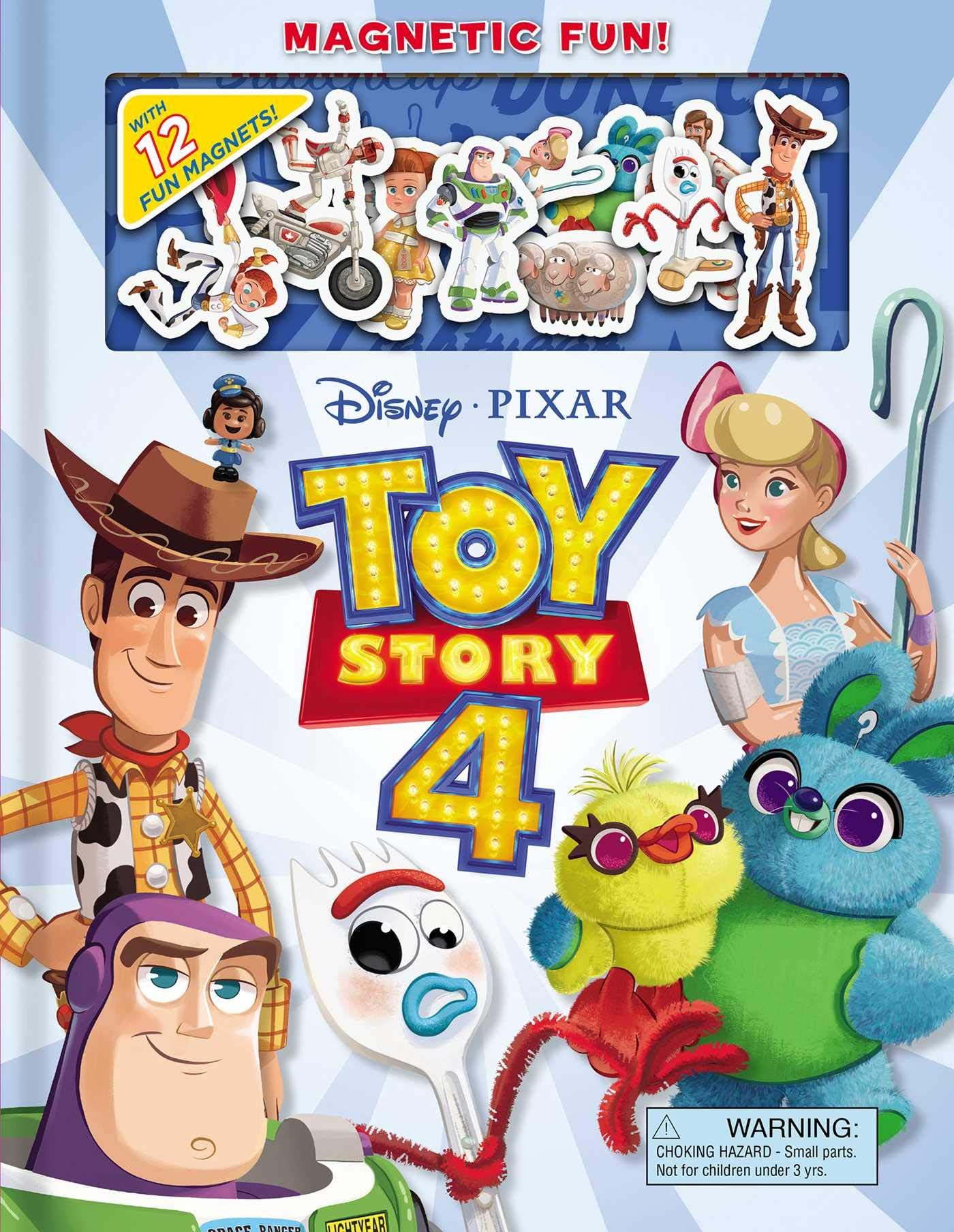 Disney/Pixar Toy Story 4 Magnetic Fun! (Magnetic Hardcover) Hardcover – May 7, 2019